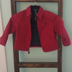 Red jacket